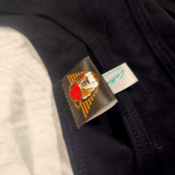 Bikers Den Stretch Open Shoulder & Neckline Bling Sleeve Spider And Web Shirt - Picture 2 of 10